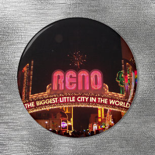 Imán Letrero de Reno