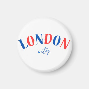 Imán Letrero de tipografía de Londres 1
