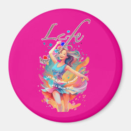 Imán Let's Have Fun,Life a Roller Coaster