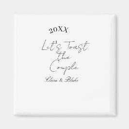 Imán Let's toast the couple engagement wedding party ye