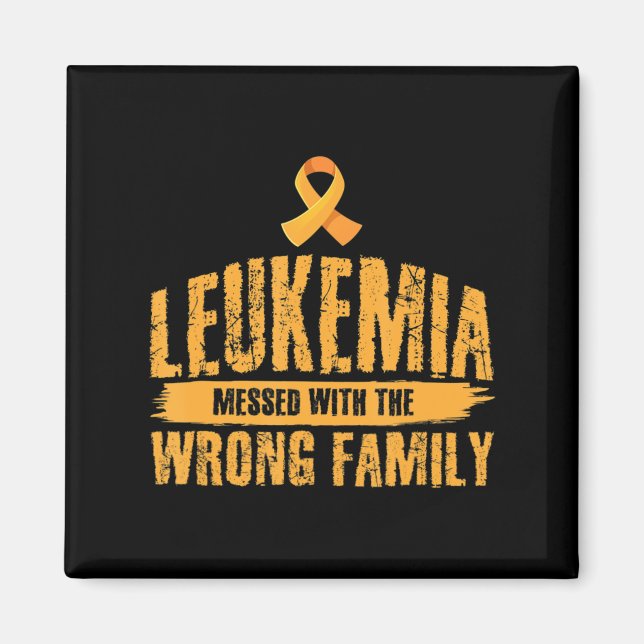 Imán Leucemia con leucemia familiar errónea (Frente)