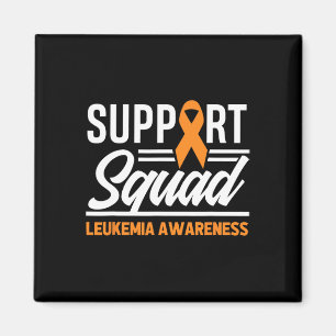 Imán Leukemia Guerrero Apoyo Escuadrón Leucemia Cáncer