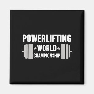 Imán levantador de pesas Motivacional Gimnasio levantam