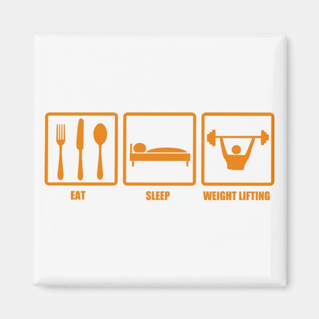 Imán Levantamiento del peso del sueño (Frente)