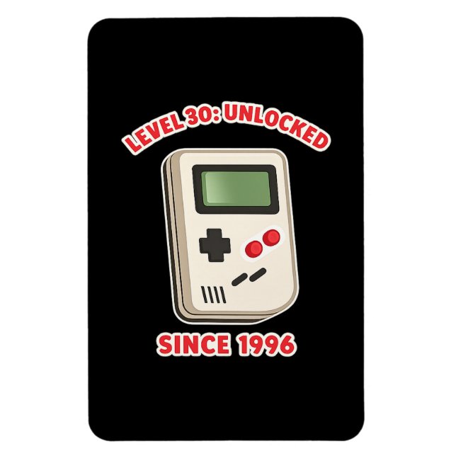 Imán Level 30: Unlocked Since 1996 (Vertical)