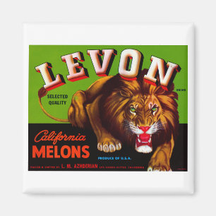 Imán Levon California Melons