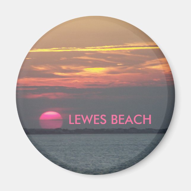 IMÁN LEWES BEACH (Frente)