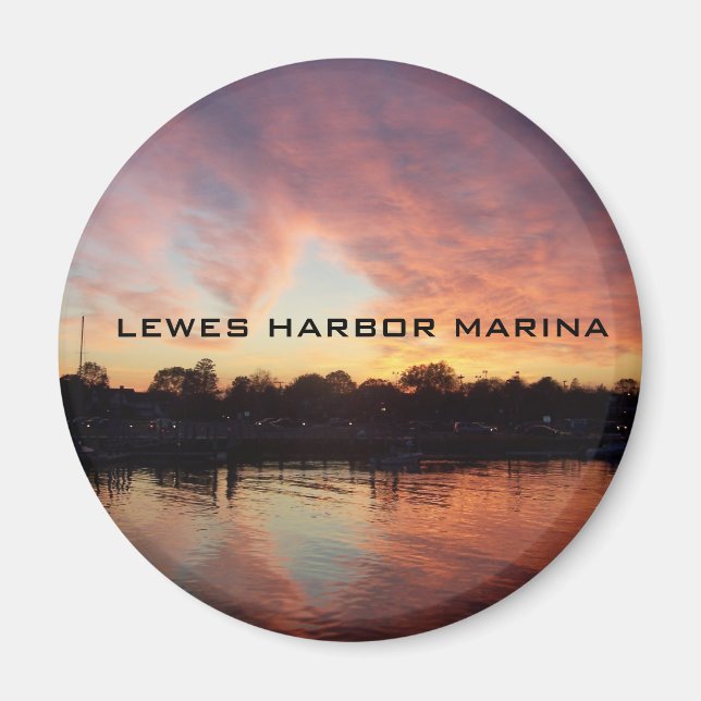 IMÁN LEWES HARBOR MARINA (Frente)