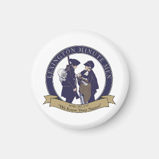 Imán Lexington Minute Men Magnet