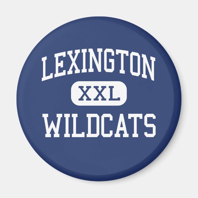 Imán Lexington Wildcats Middle Lexington (Frente)