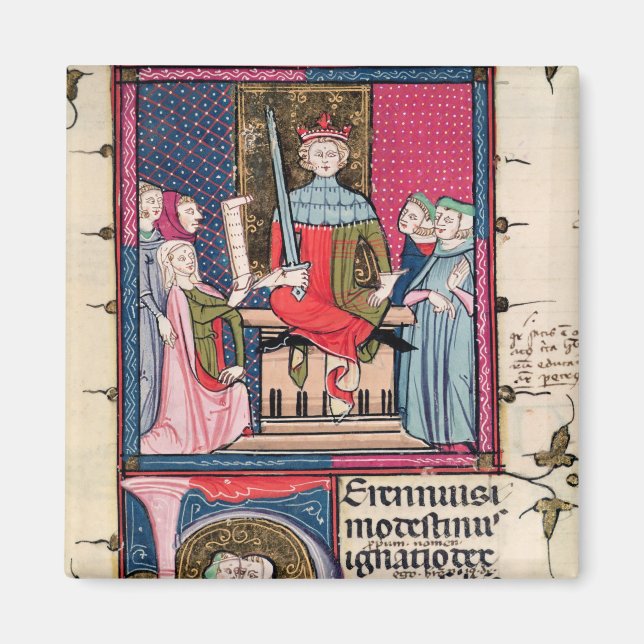 Imán Ley Conyugal, figura una esposa adúltera (Frente)