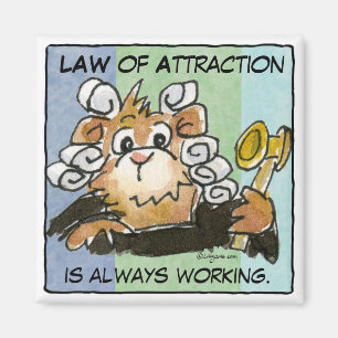 Imán Ley personalizado de Attraction Hamster Magistrado