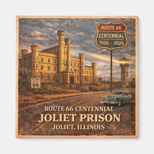 Imán Leyenda de la cárcel de Joliet de la ruta 66