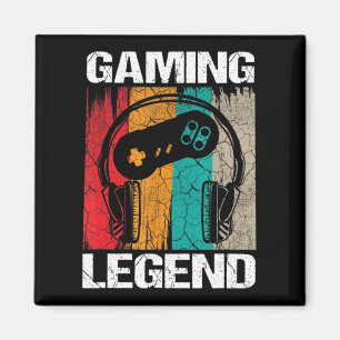 Imán Leyenda de los Videojuegos Regalos Vintage para Ch