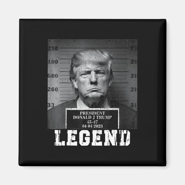Imán Leyenda del presidente de Trump 2024 (Frente)