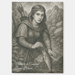 Imán Leyenda medieval de Orval - Mathilde de Canossa