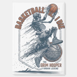 Imán Leyenda Urbana de Baloncesto del Esqueleto Grim Ho