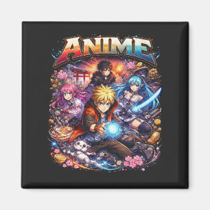 Imán Leyendas del Anime