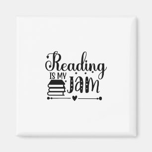 Imán Leyendo Arte Leer Es Mi Pasión