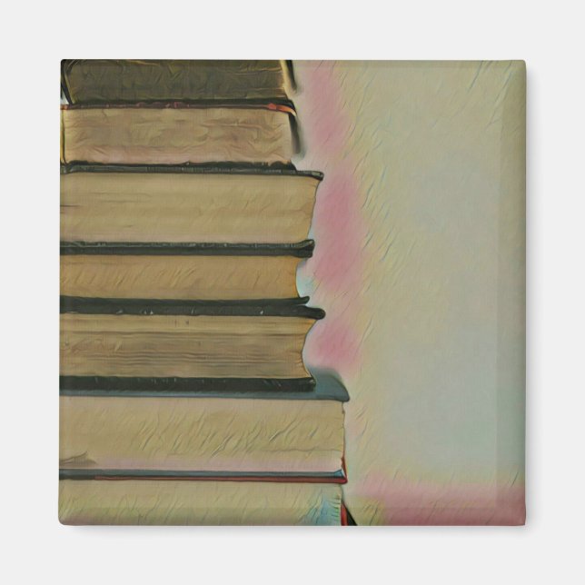 Imán Leyendo calcomanías de pared (Frente)