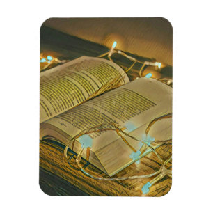 Imán Leyendo El Regalo De Los Amantes Para Bibliotecari