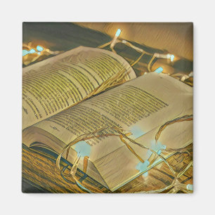 Imán Leyendo El Regalo De Los Amantes Para Bibliotecari