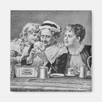 Imán Leyendo hojas de té