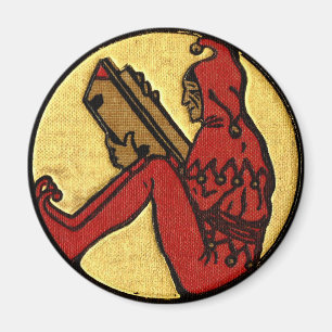 Imán Leyendo Jester