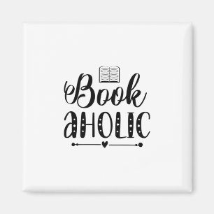 Imán Leyendo libro de arte Aholic
