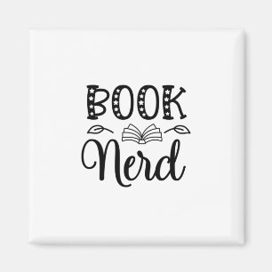 Imán Leyendo Nerd libro de arte