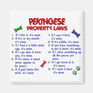 Imán Leyes 2 de la propiedad de PEKINGESE