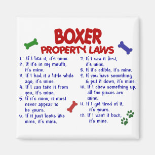 Imán Leyes 2 de la propiedad del boxeador