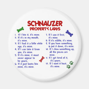 Imán Leyes 2 de la propiedad del SCHNAUZER