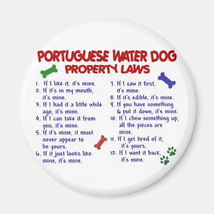 Imán Leyes PORTUGUESAS 2 de la propiedad del PERRO de