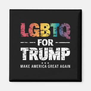 IMÁN LGBTQ PARA TRUMP GAY LESBIAN PARA TRUMP 2024