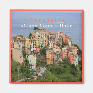 Imán LGR001 CORNIGLIA - Cinque Terre - Fridge Magnet