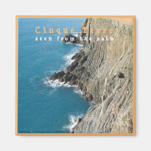 Imán LGR013 CINQUE TERRE - Vista aérea - Italia - Frigo