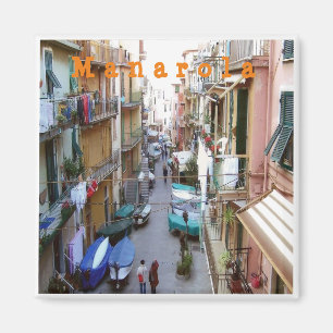 Imán LGR015 MANAROLA - Casco Antiguo - Cinque Terre - F