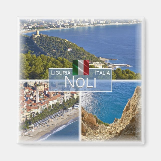 Imán LGR048 NOLI - Mosaic - Liguria - Italia - Fridge (Frente)