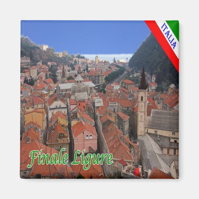 Imán LGR089 LIGURA FINAL, Liguria, Italia, Frigorífico (Frente)
