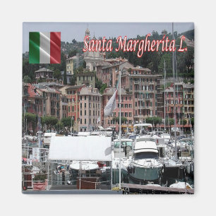 Imán LGR109 SANTA MARGHERITA LIGURE - Port - Fridge