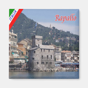 Imán LGR114 RAPALLO, Catle, Liguria Italia, Fridge