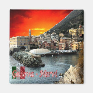 Imán LGR123 NERVI, Italia, Liguria, Fridge