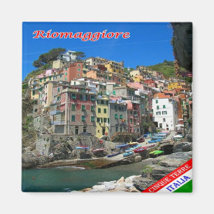 Imán LGR134 RIOMAGGIORE, Cinque Terre, Italia, Fridge