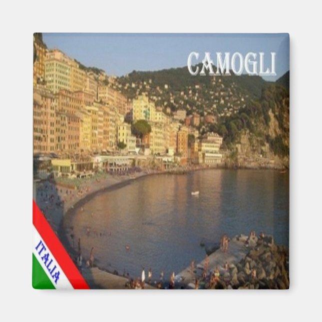 Imán LGR138 CAMOGLI, Liguria, Italia, Fridge (Frente)
