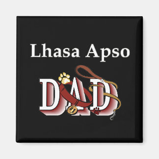 Imán lhasa apso dad Magnet