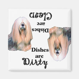 Imán Lhasa Apso Dishlavavajillas Magnet