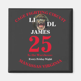 Imán LI DL Cage Fighting Circuit en la Nave Industrial