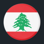 Imán líbano<br><div class="desc">Bandera del Líbano. La bandera arábiga:・・・ن Líbano está formada por dos rayas horizontales rojas que envuelven una franja horizontal blanca. El cedro verde del centro toca cada una de las rayas rojas y su anchura es un tercio de la de la bandera. Fue diseñado para ser una bandera neutral, no...</div>
