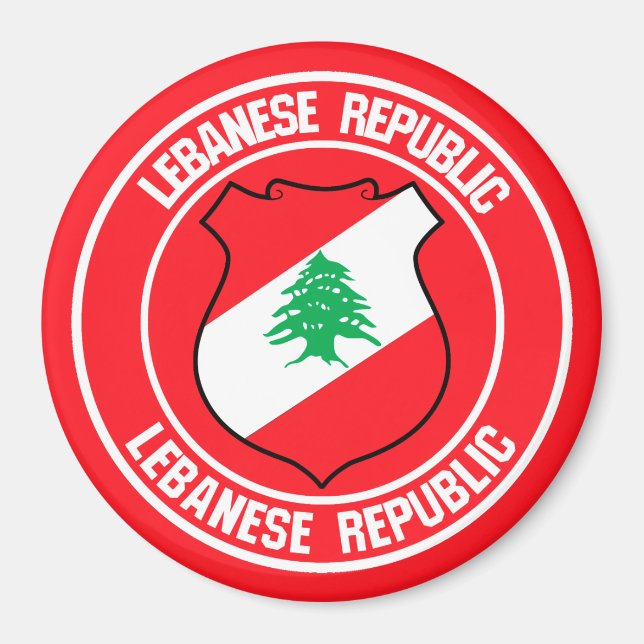 Imán Líbano rodea al Emblema (Frente)